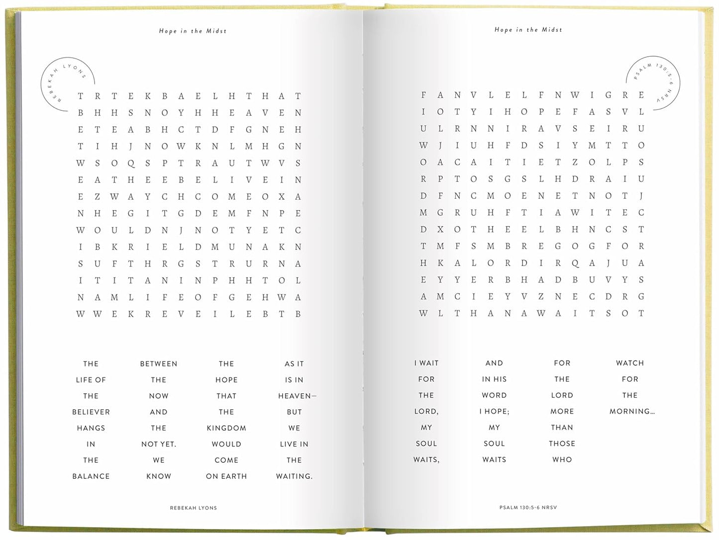 The Wordsearch Book: Hope with Quotes & Scriptures
