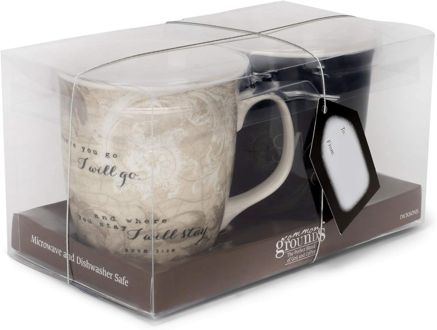Mr & Mrs Together Ceramic Mug Set