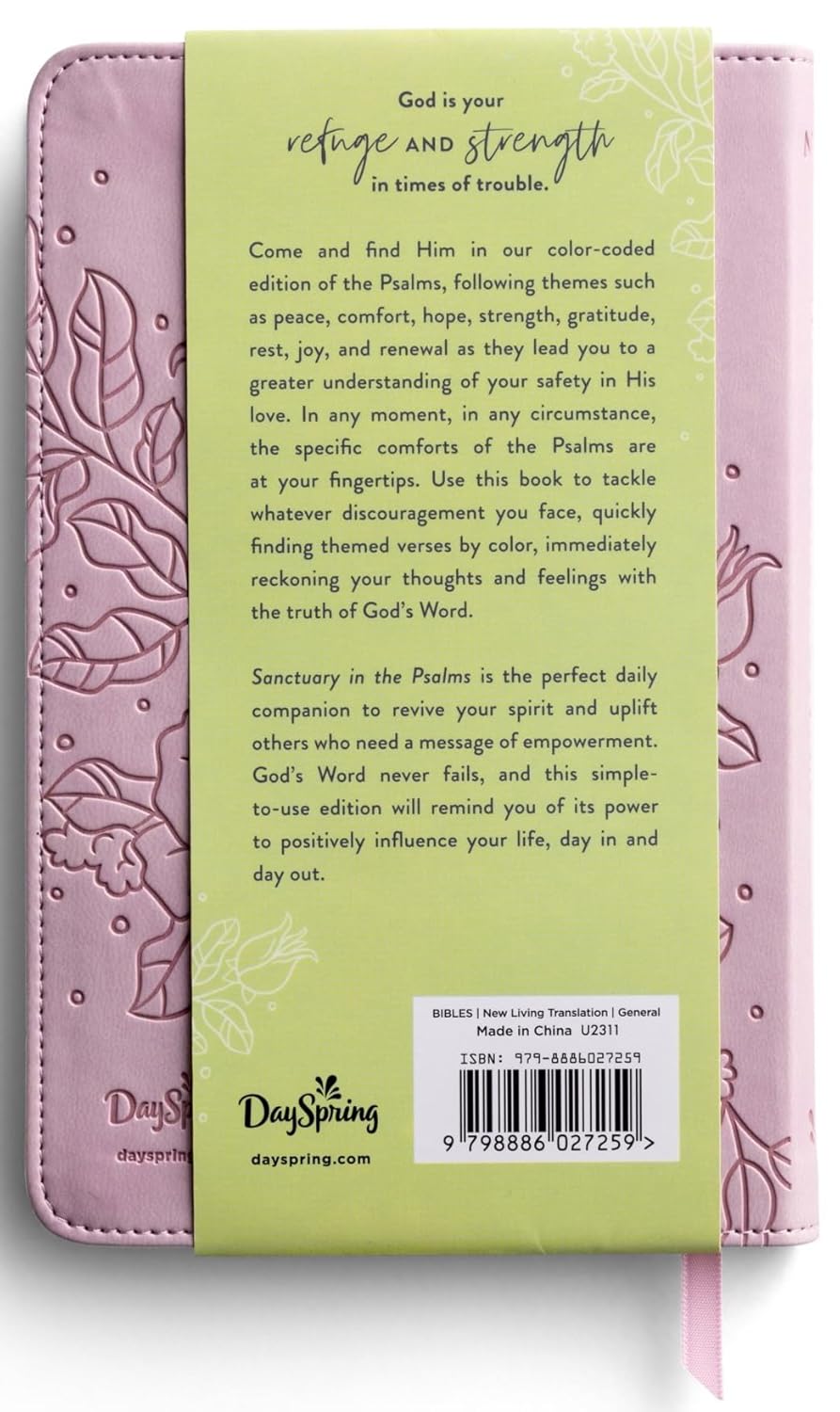 Sanctuary in the Psalms - NLT Scripture Book
