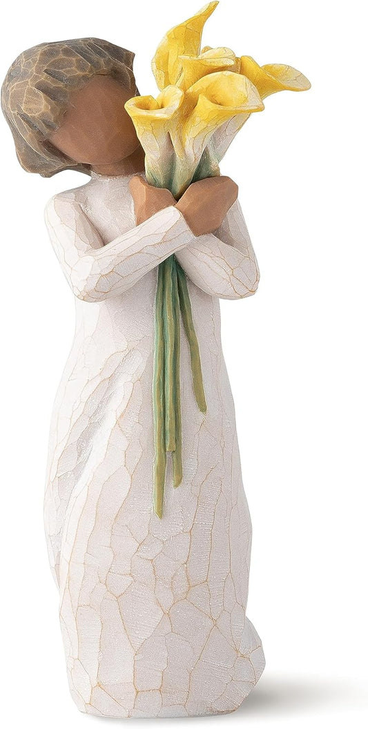 Willow Tree with Gratitude, Sculpted Hand-Painted Figure