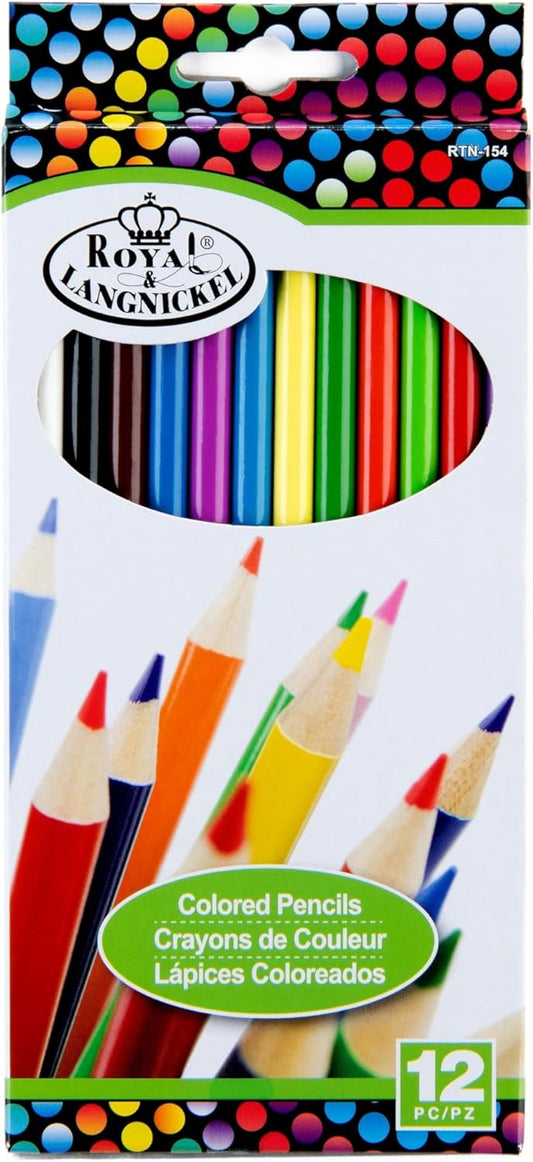 Colored Pencils, Bright 12/Pkg