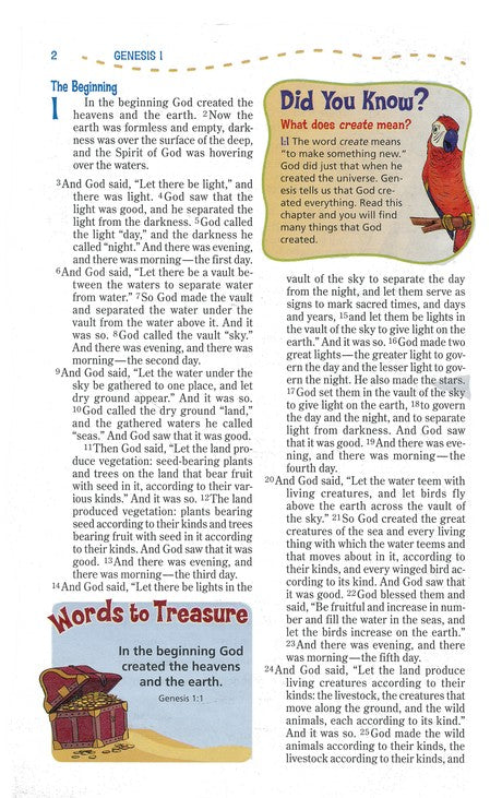 NIV Adventure Bible (Full Color)-Blue/Blue Duo-Tone