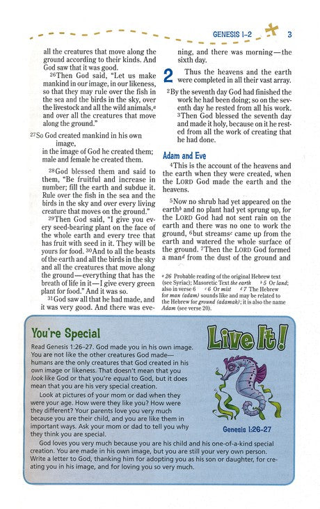 NIV Adventure Bible (Full Color)-Blue/Blue Duo-Tone