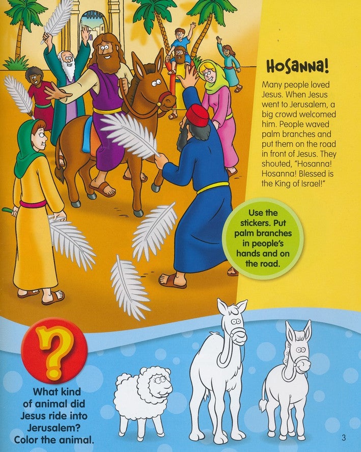 Beginner's Bible: Come Celebrate Easter, Sticker & Activity Book