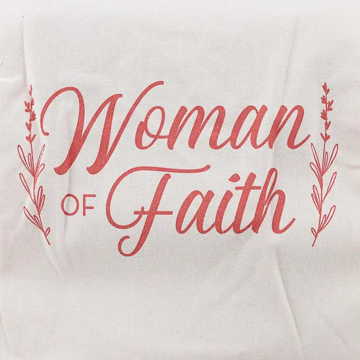 Classic Cotton Tote - Woman of Faith
