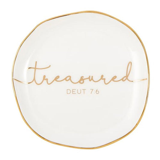 Trinket Tray-Treasured (4.5″)