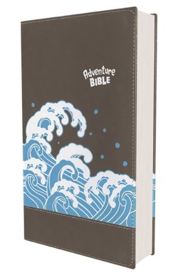 NIV Adventure Bible (Full Color)-Gray Leathersoft 