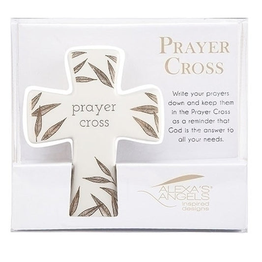 PRAYER CROSS-BUT FIRST  PRAY 4.5"H