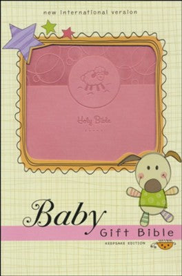 NIV Baby Gift Holy Bible, Leathersoft, Comfort Print