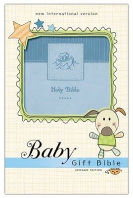 NIV Baby Gift Holy Bible, Leathersoft, Comfort Print