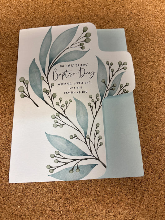 Baptism Card- SPG81395