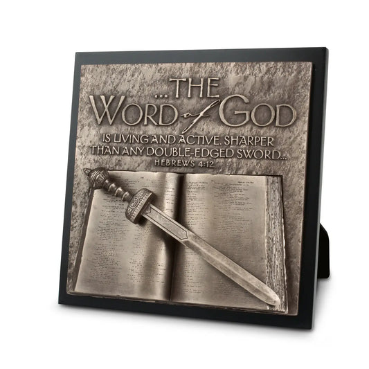 Word of God Sculpture Plaque
