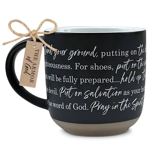Mug Armor of God Eph. 6:14-18, Black