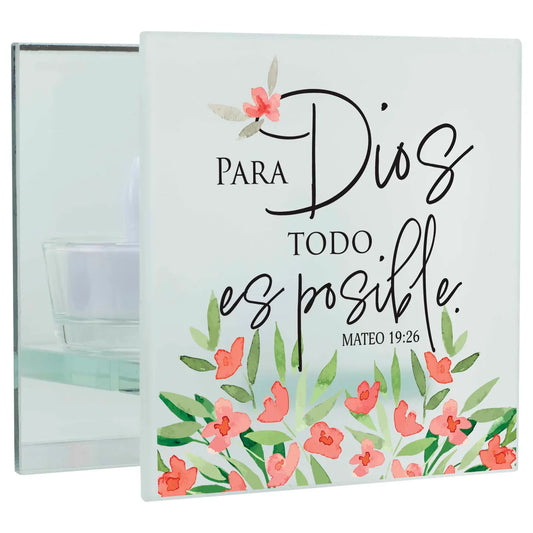 Tealight Para Dios Todo Es Posible