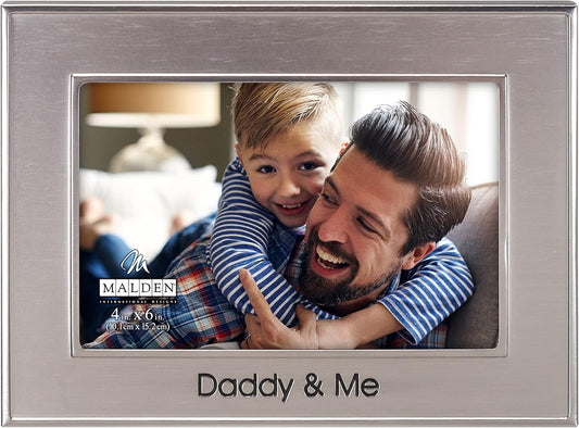 Daddy and Me Metal Picture Frame, 4"x6"