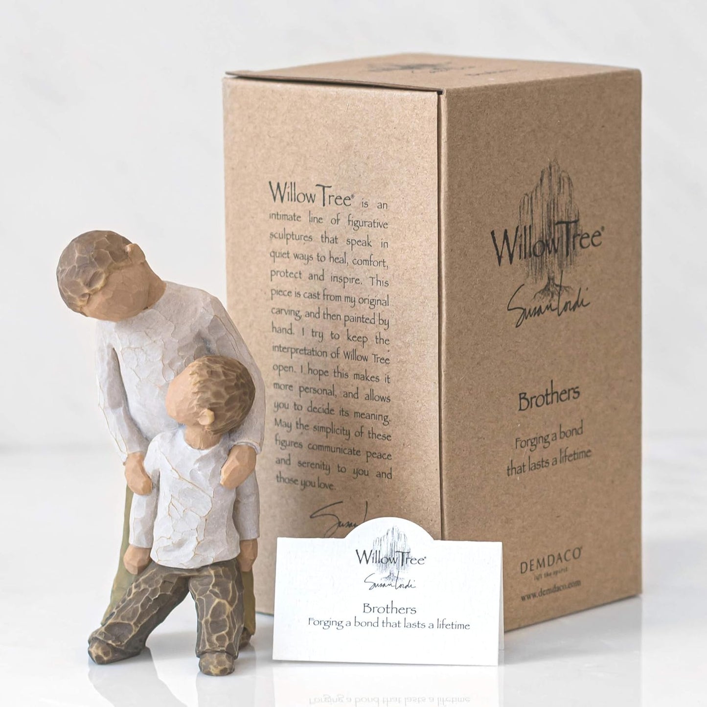 Willow Tree Brothers, Sculpted Hand-Painted Figure