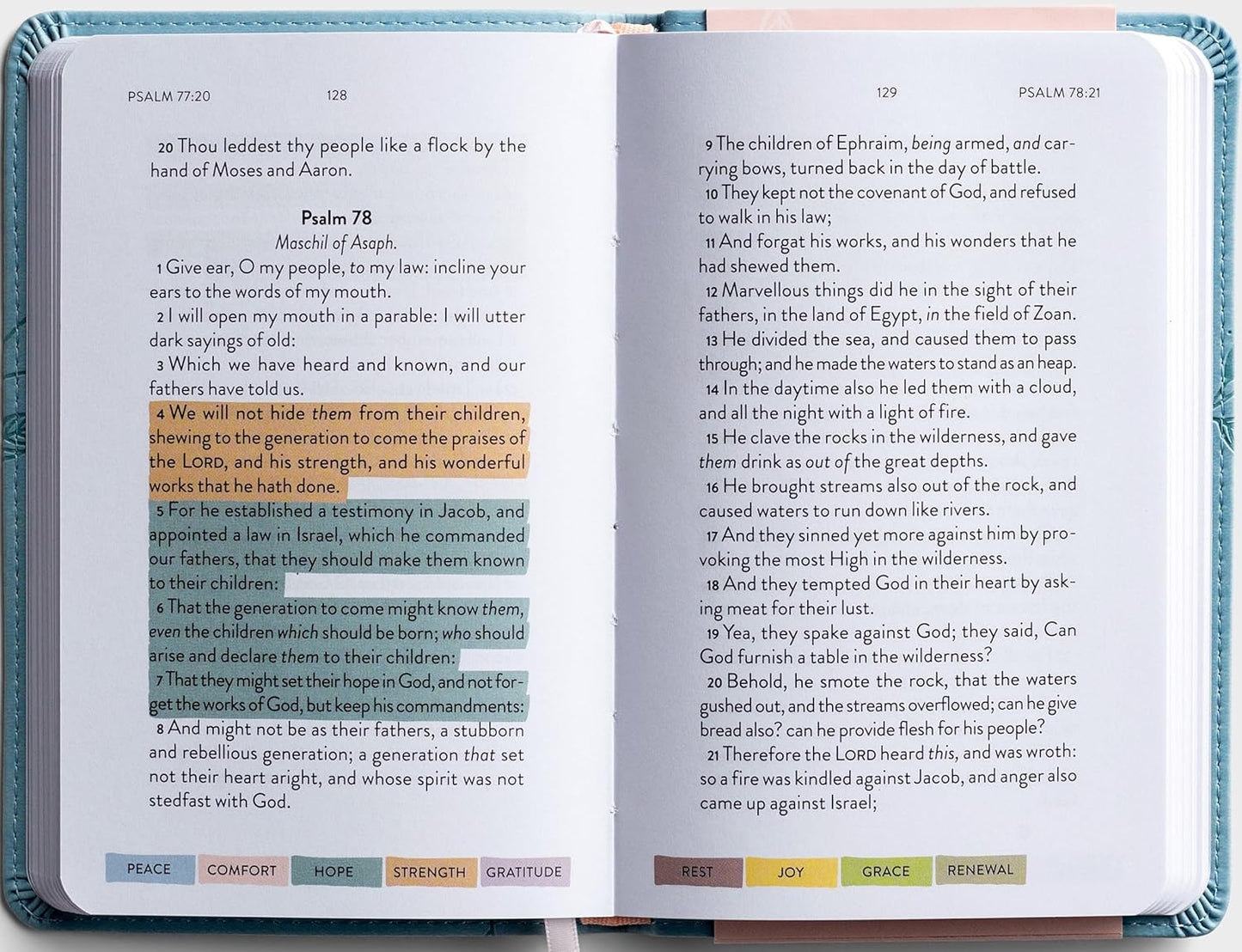 Sanctuary in the Psalms: KJV Promise Book