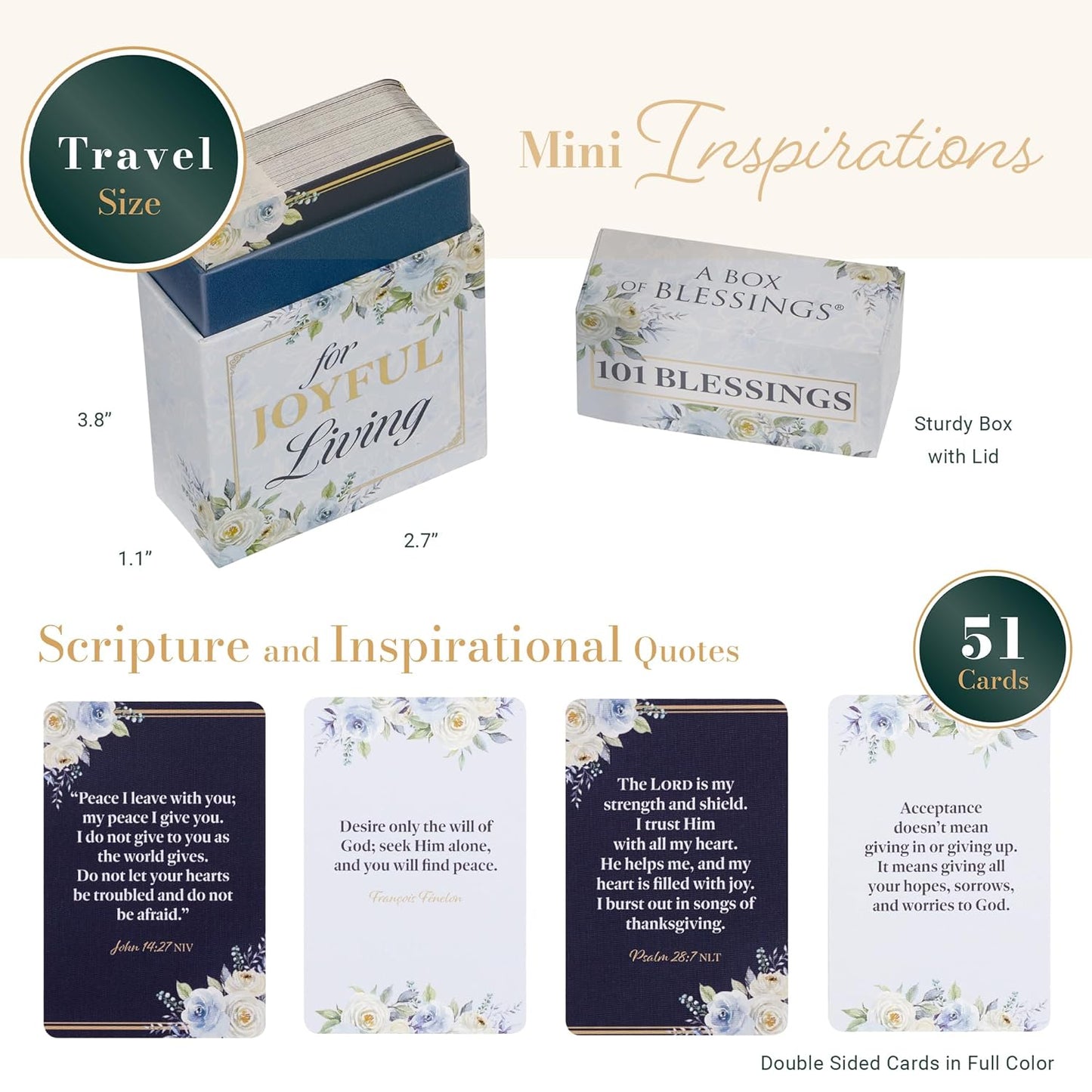 101 Blessings for Joyful Living Box of Blessings