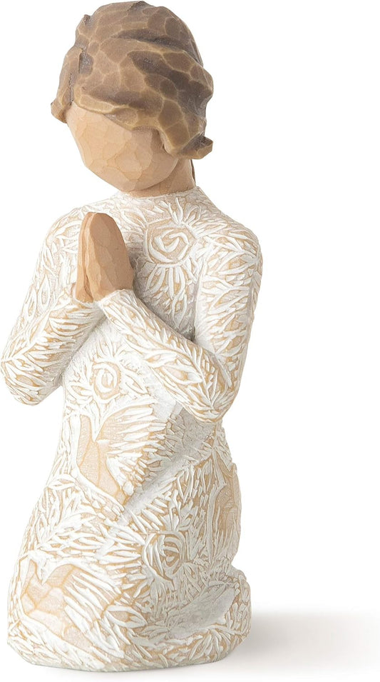 Willow Tree Prayer of Peace (Lighter Skin), Sculpted Hand-Painted Figure