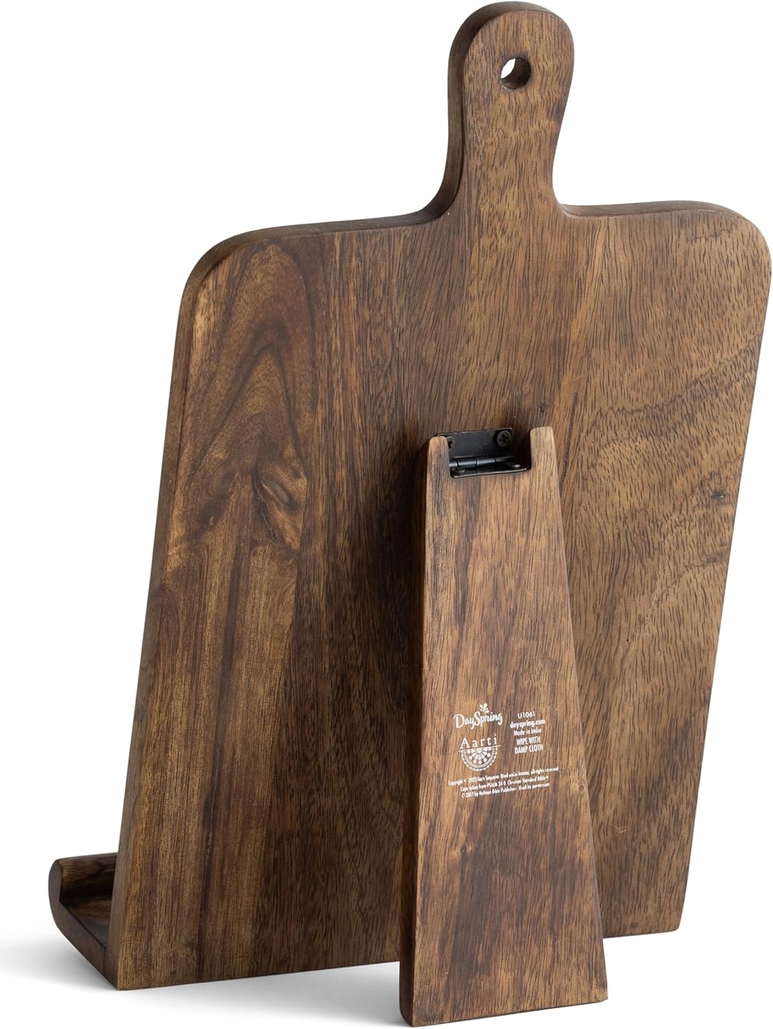 Aarti Sequeira - in The Beginning Cookbook Stand, Wood, 8.75 x 13.75