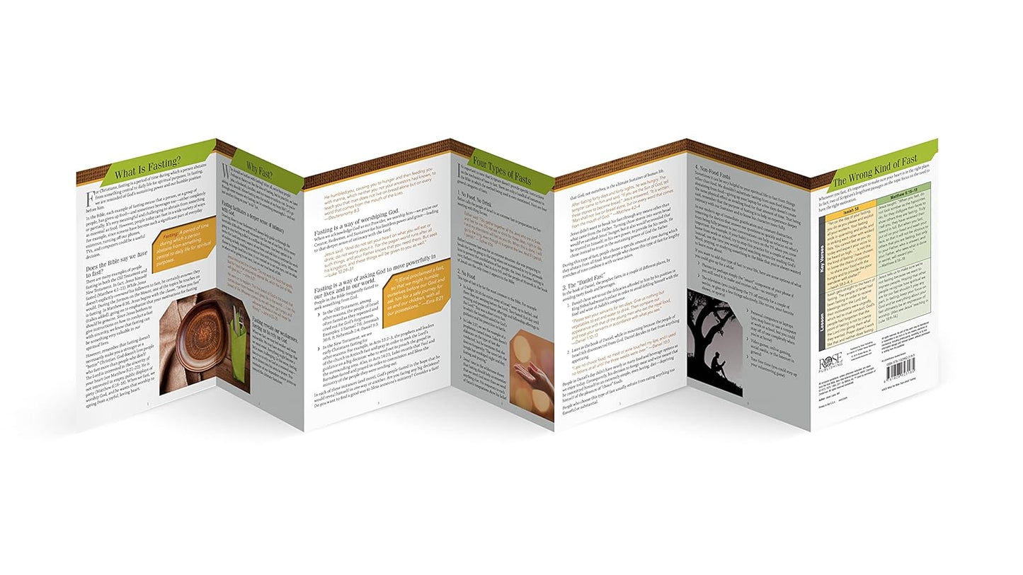 What the Bible Says about Fasting Pamphlet
