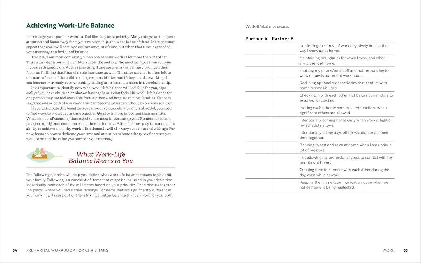 Premarital Workbook For Christians