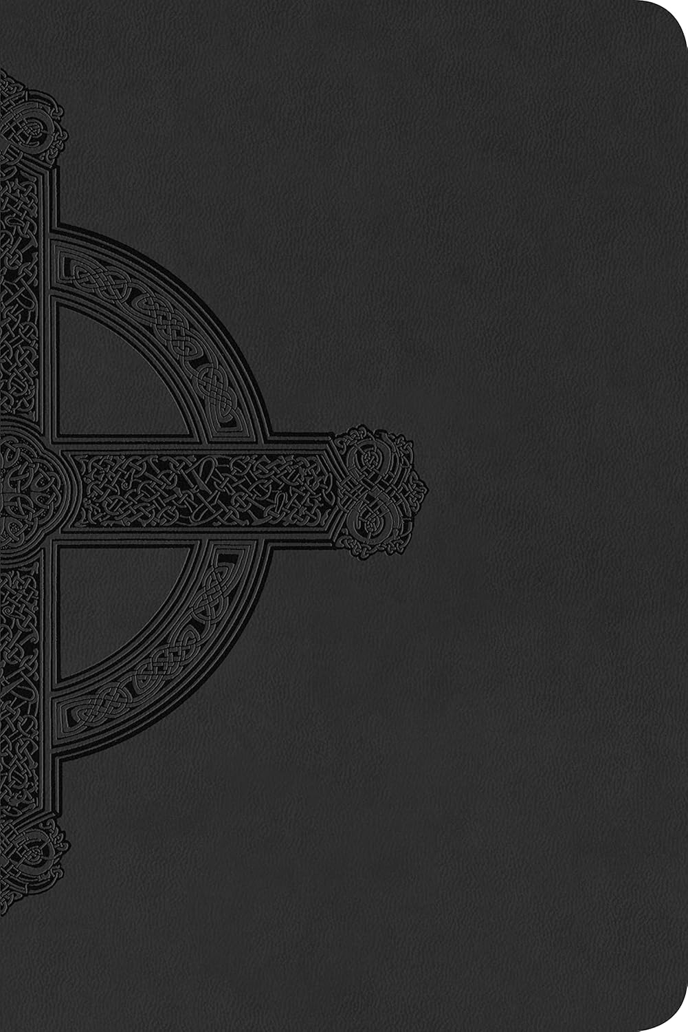 KJV Large Print Premium Value Thinline Bible, Filament Enabled (LeatherLike, Black Celtic Cross, Red Letter)