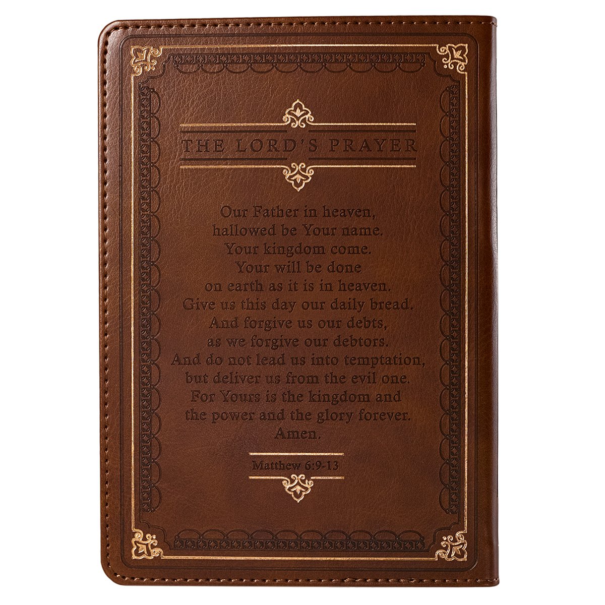 The Lord's Prayer LuxLeather Prayer Journal - Matthew 6: 9-13