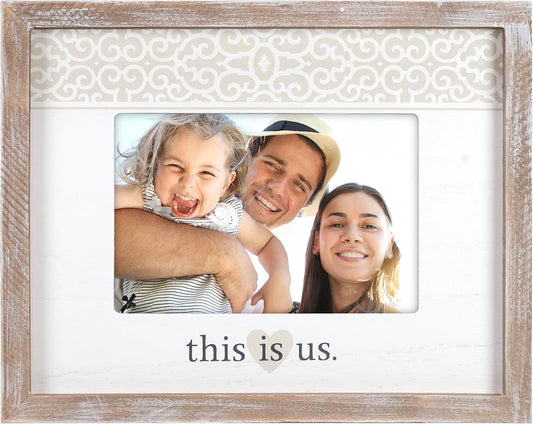 This Is Us Rustic Picture Frame, 4"x6"