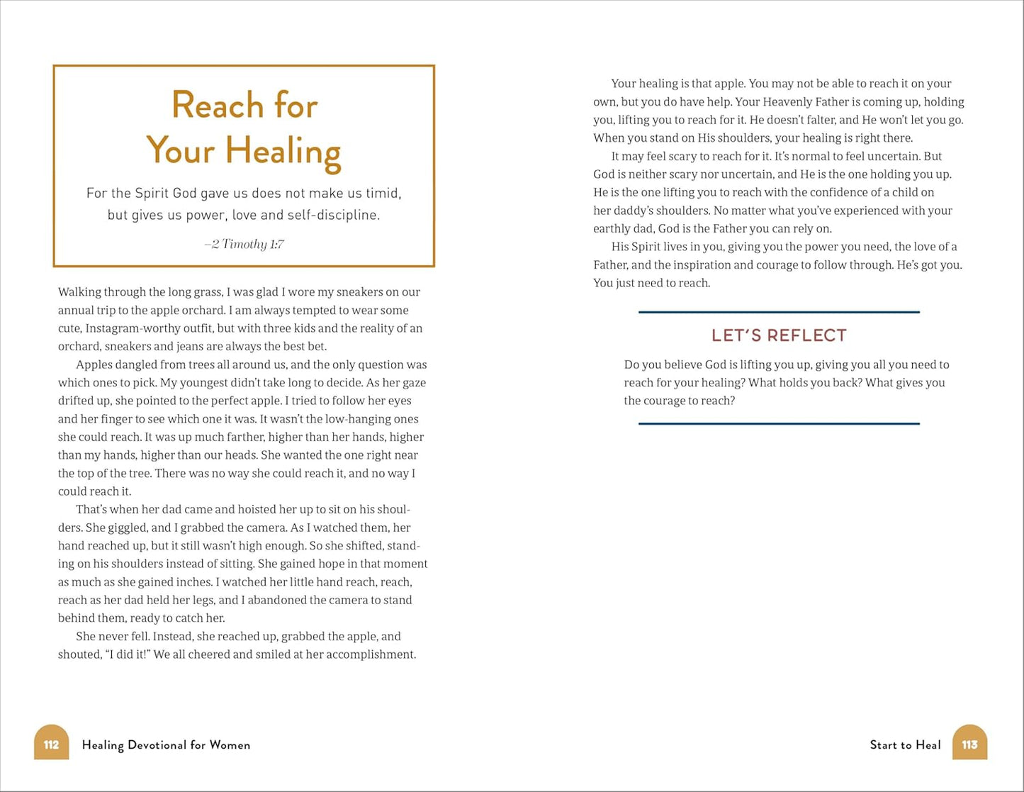 Healing Devotional for Women: Daily Christian Inspiration for Strength and Peace