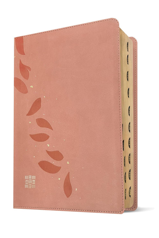 NLT Every Woman’s Bible, Filament Enabled (LeatherLike, Pink Petal, Red Letter, indexed)