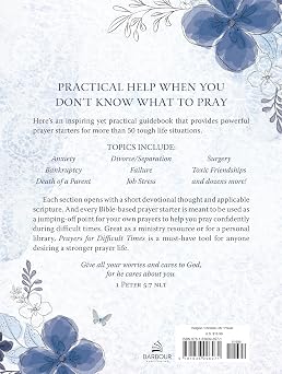 Prayers for Difficult Times: When You Don't Know What to Pray