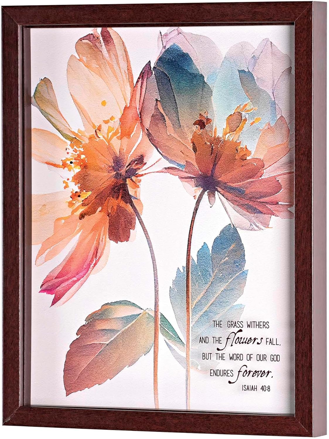 Word of God Endures Forever Hanging Wall Art Picture Frame