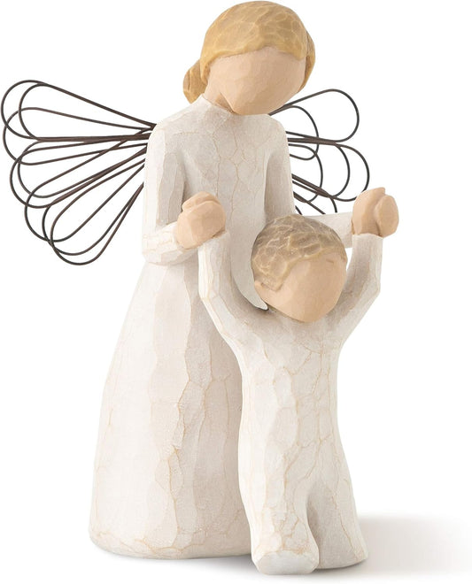Willow Tree Guardian Angel, Sculpted Hand-Painted Figure
