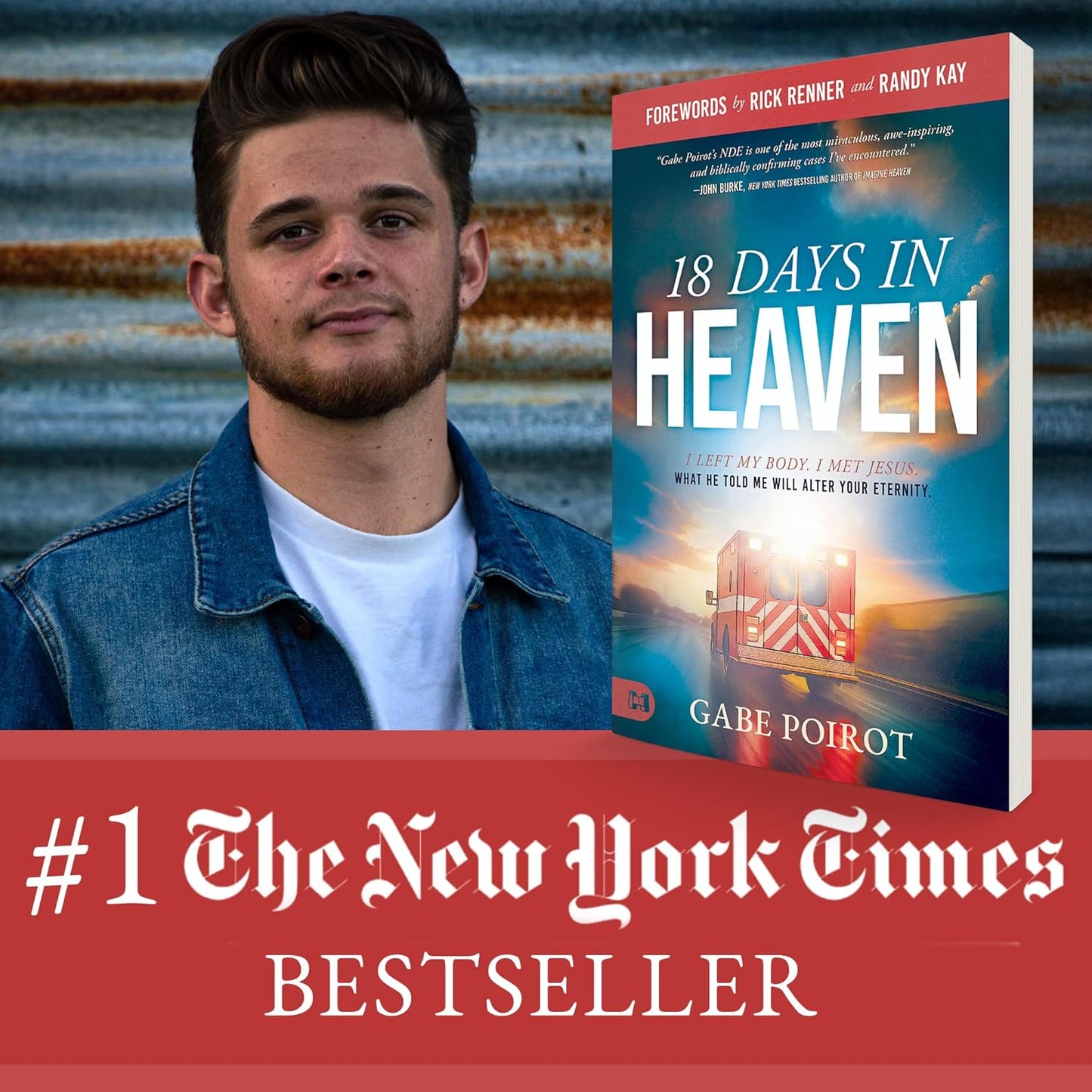 18 Days in Heaven: I Left My Body. I Met Jesus. What He Told Me Will Alter Your Eternity by Gabe Poirot