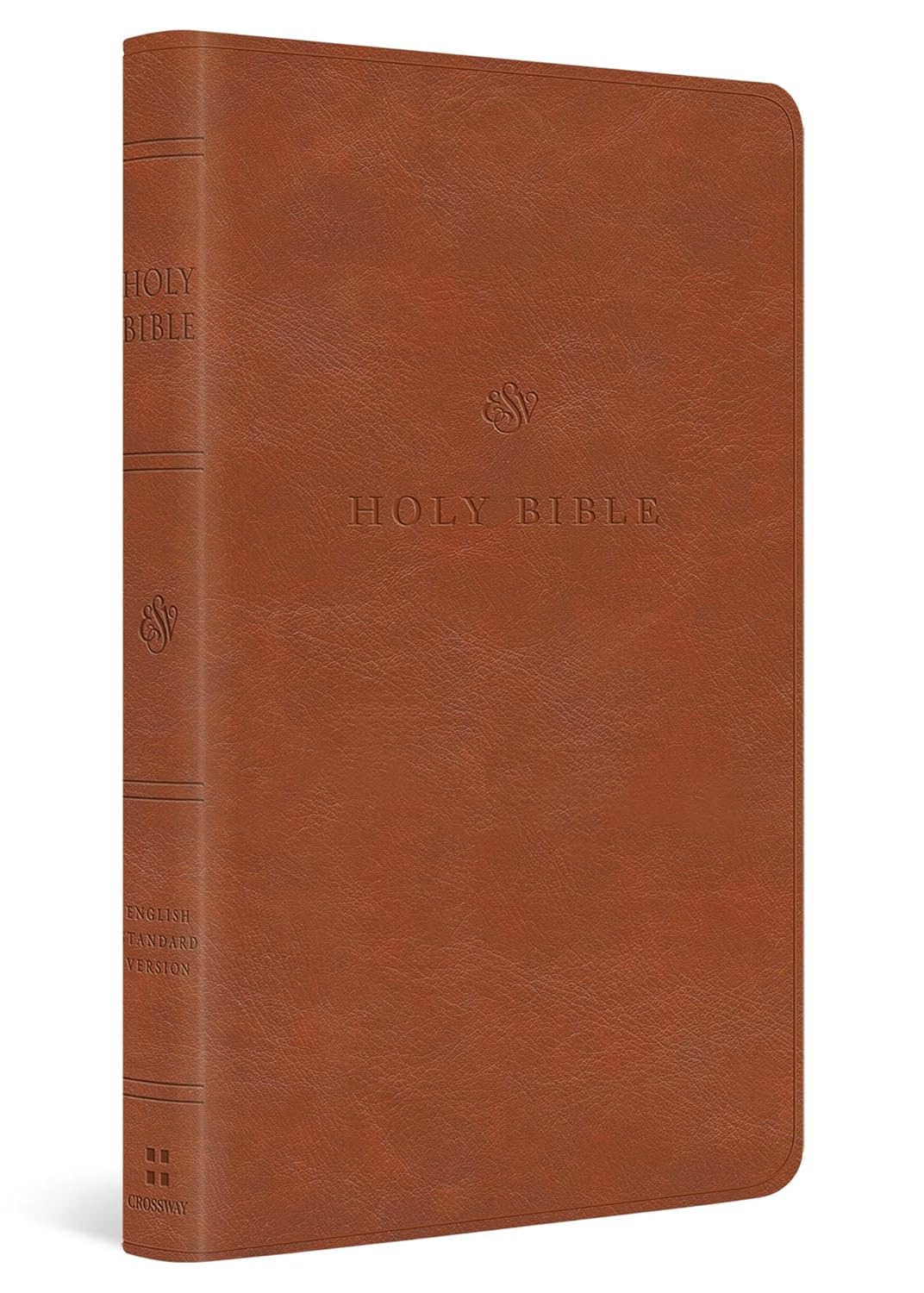 ESV Value Thinline Bible (TruTone, English Saddle)