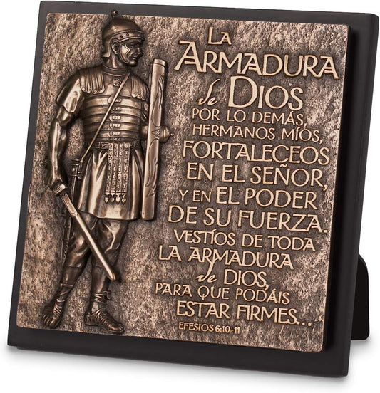 Spanish Plaque La Armadura De Dios