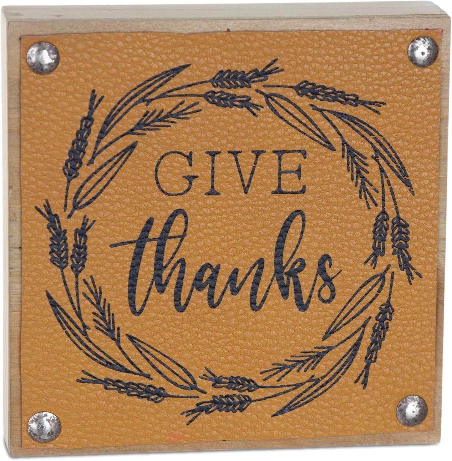 Give Thanks Harvest Sign
