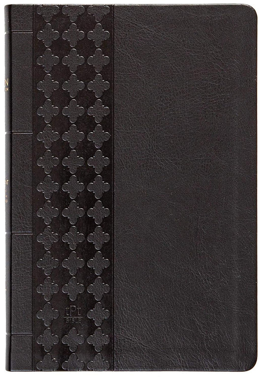 The Passion Translation New Testament (2020 Edition) Large Print Black: With Psalms, Proverbs, and Song of Songs (Faux Leather)