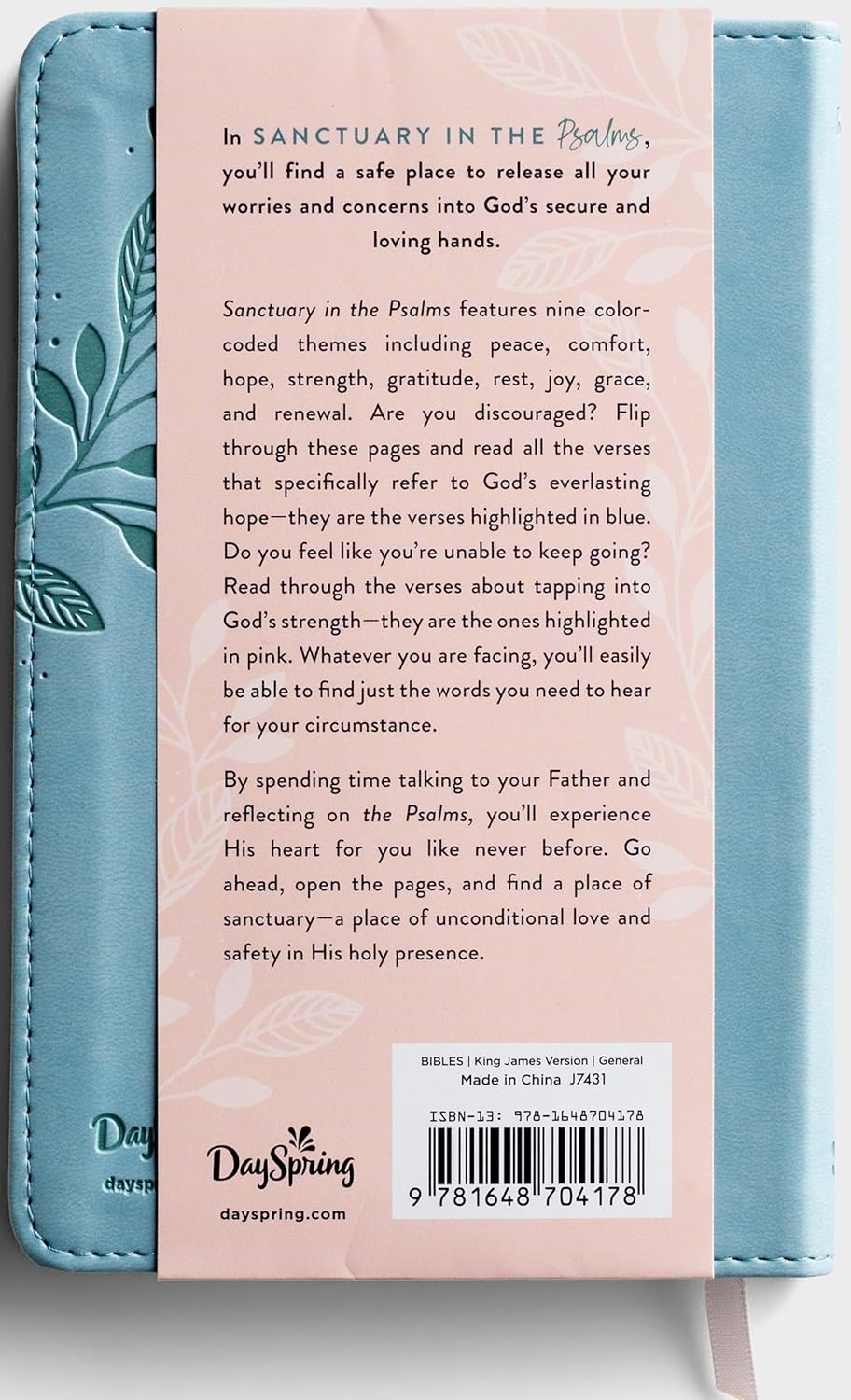 Sanctuary in the Psalms: KJV Promise Book