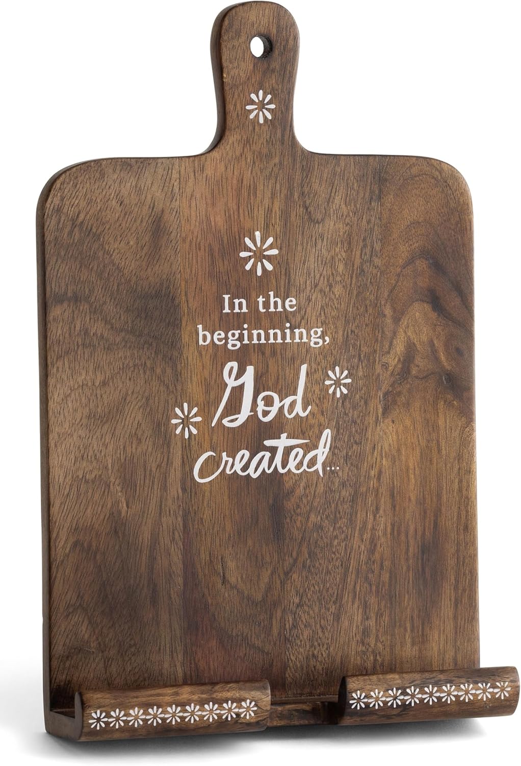 Aarti Sequeira - in The Beginning Cookbook Stand, Wood, 8.75 x 13.75