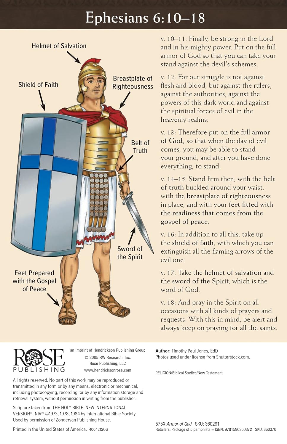 The Armor of God Pamphlet