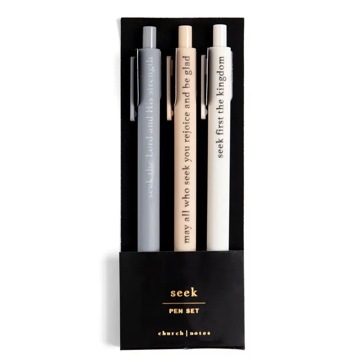Bible Study Pen Set