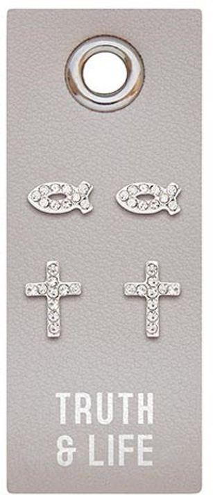 Stud Earring Set - Truth & Life