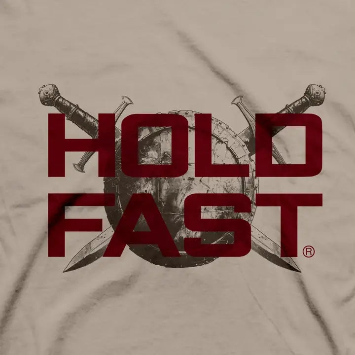 Hold Fast Mens T-Shirt Fortress Shield