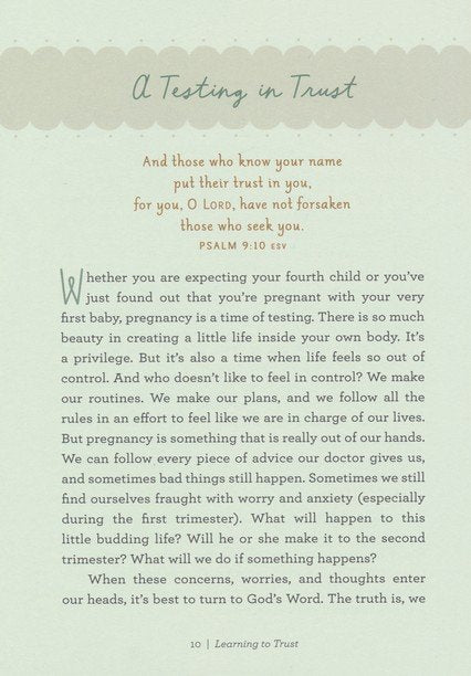 Miracle in the Making: The Devotional for Expectant Moms