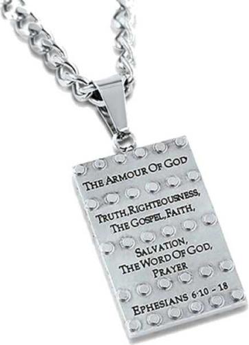 RIVET SHIELD ARMOR OF GOD  SILVER N