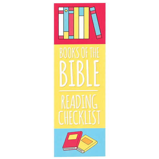 Bible Checklist 12-Pack Bookmarks