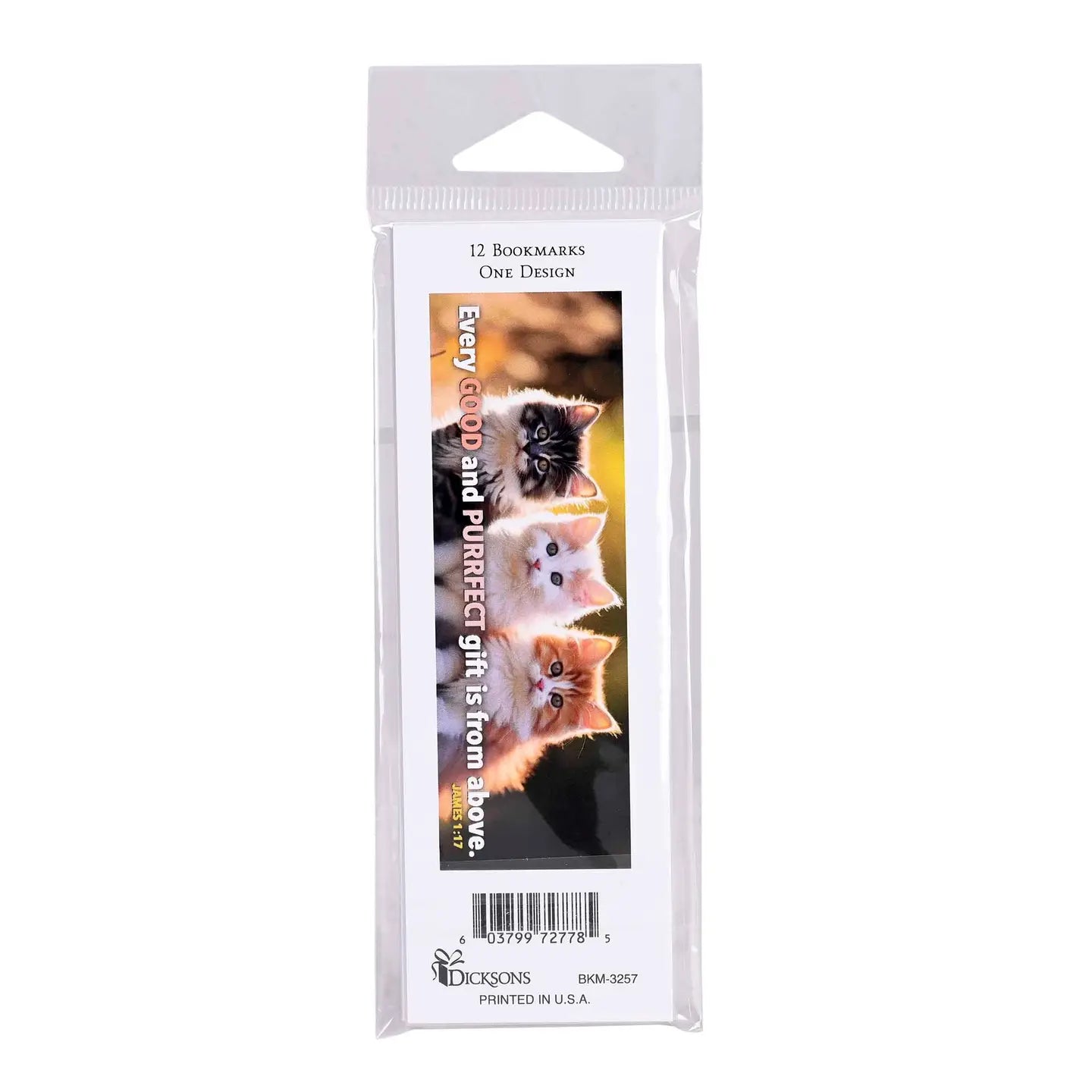 Packaged Bookmarks Good & Purrfect 12-Pk