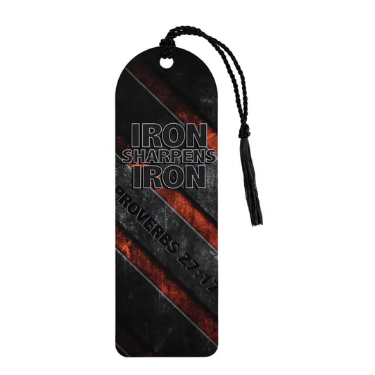 Iron Sharpens Iron Tassel Bookmark